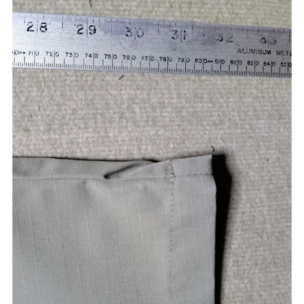 Tru SPEC Pants Mens 42x32 Beige Cargo Straight Leg Rigid‎ Work Flap Pockets - Picture 9 of 9